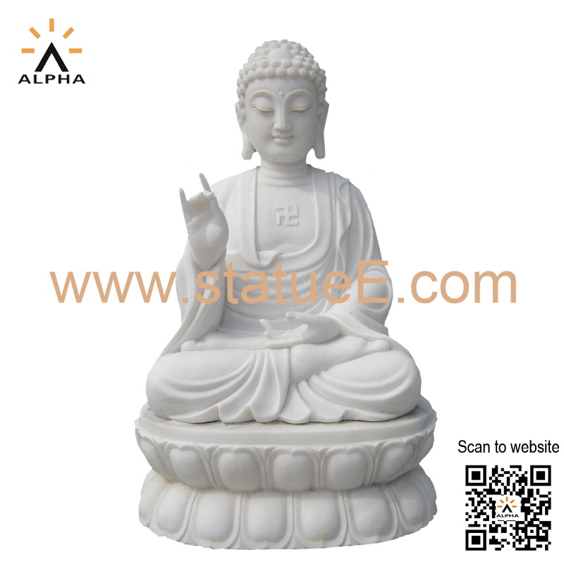 marble Buddha statue